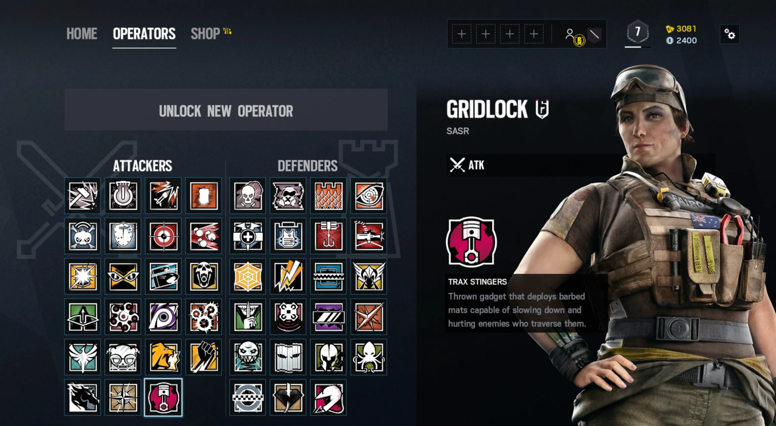 gridlock guide r6